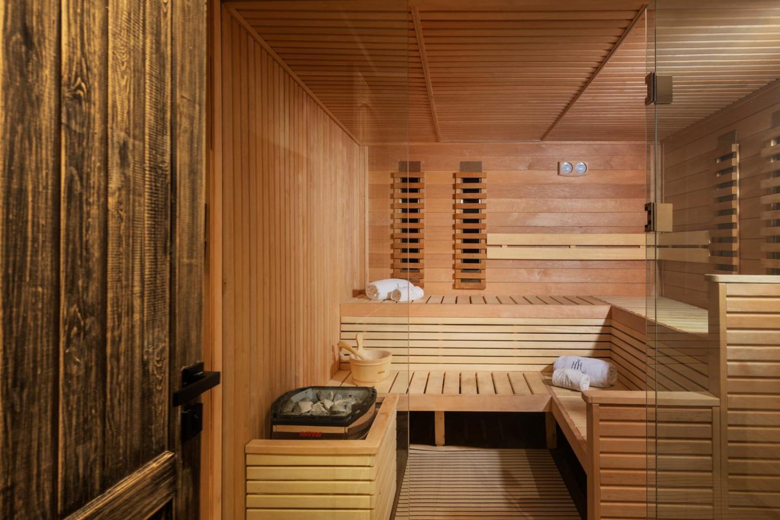 Hivernage Hotel & Spa Марракеш Экстерьер фото A Finnish sauna
